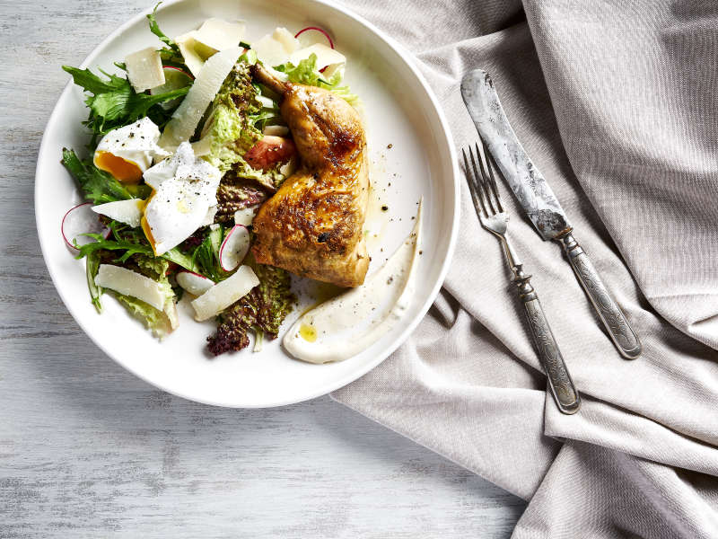 Kananpoika confit – lohturuokaa Ranskasta