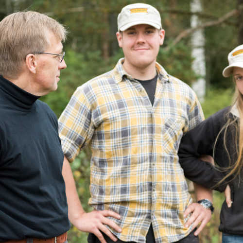 Laaksosten kotitila Luvialla