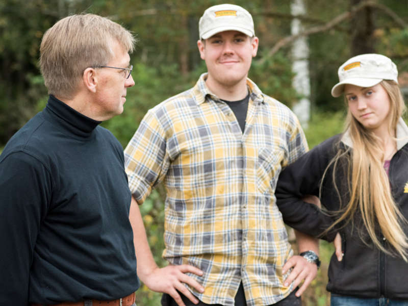 Laaksosten kotitila Luvialla