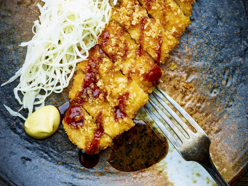 Chicken tonkatsu