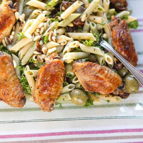Kanansiivet ja Välimeren pastasalaatti