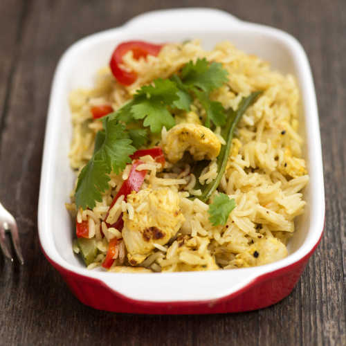 Helppo kanabiryani