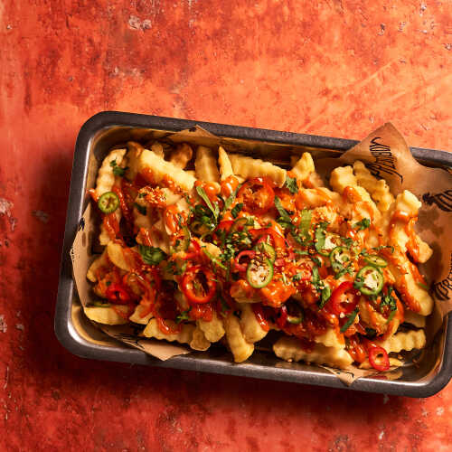 Korean loaded fries