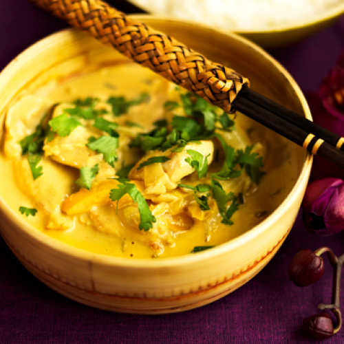 Keltainen kanacurry