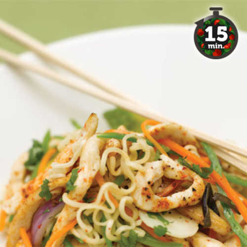 Kiinan kanaa wokissa