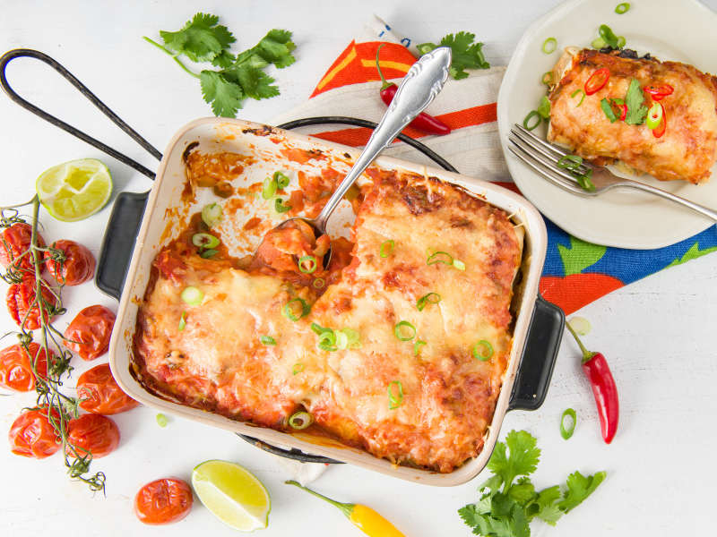 Nopeat kana-enchiladat